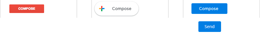 Gmail Redesign 'Compose' Button Fail