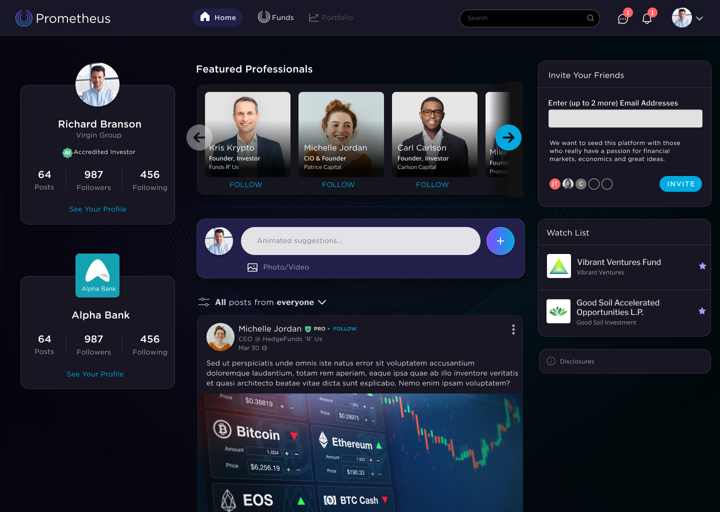 Prometheus Alts Home Page