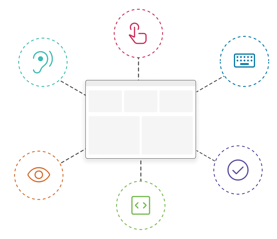 web design with accessibility